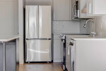 High-end stainless steel samsung kitchen appliances